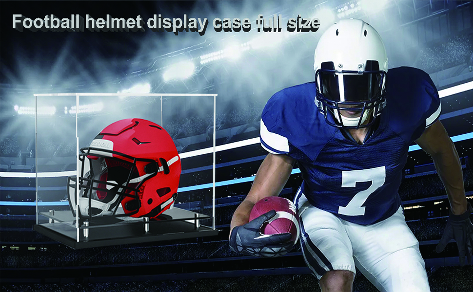 football helmet display case