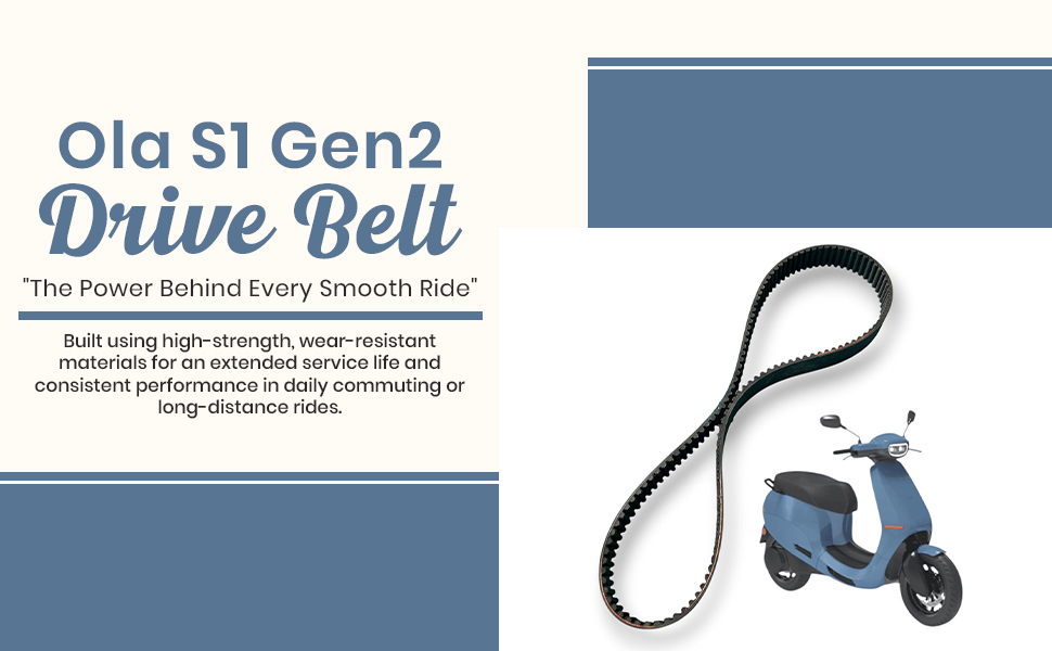 SPN-JGSP Ola S1 Gen2 Super Strong Drive Belt