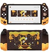 PlayVital Good Night Bear Dockable Case for Nintendo Switch 2 with Stand | Split Design Silicone ...