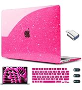 Amazon.com: CISSOOK Sparkly Glitter Rose Pink Case for