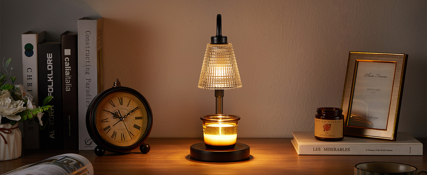 black candle warmer lamp