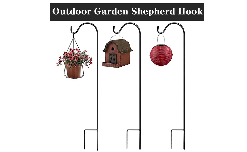 Operitacx Shepherds Hooks for Outdoor, Wedding Decor