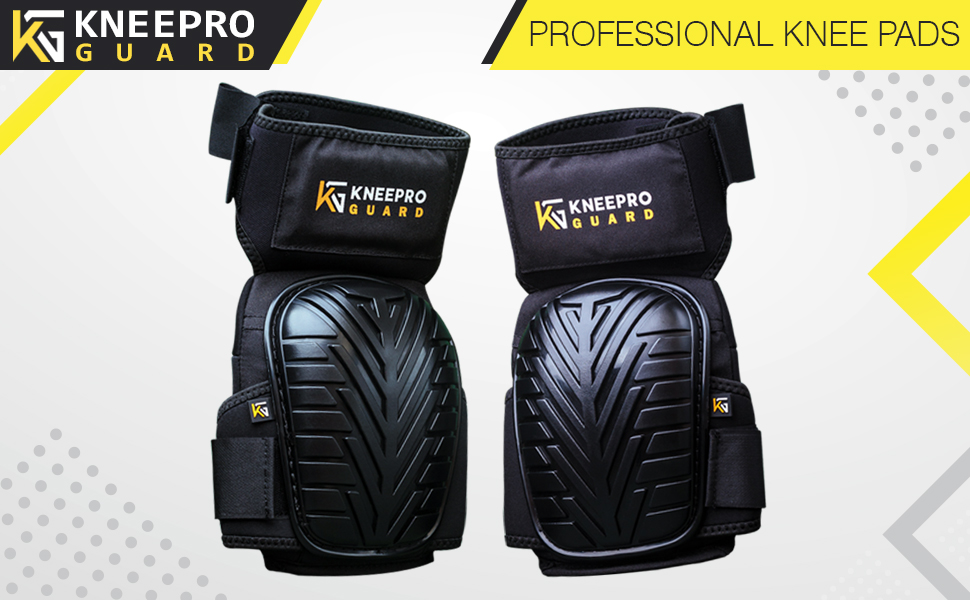 KNEEPRO GUARD Knee Pads for Work, with High Density Foam Padding