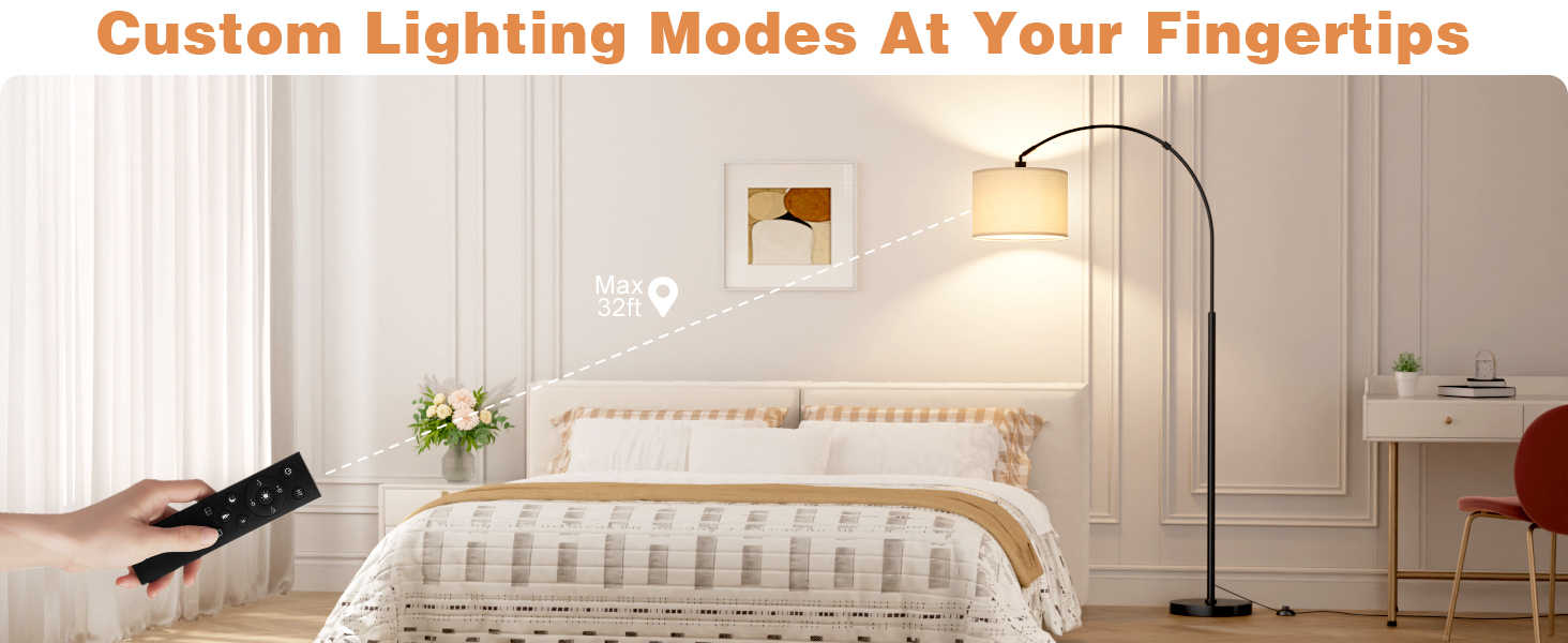 floor lamp with remote control