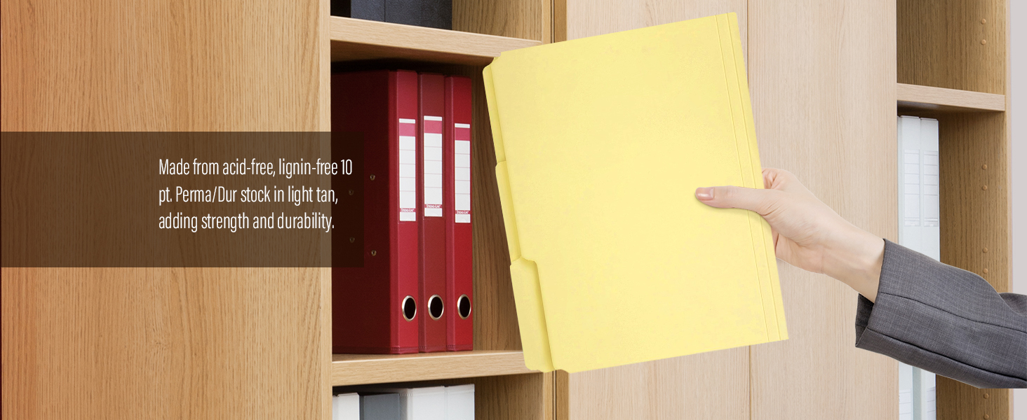 Lineco Archival Letter Size File Folders. Organize