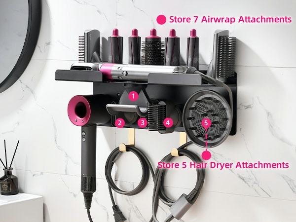 Amazon.com: Dyson Airwrap Holder, Dyson Airwrap Wall Mount