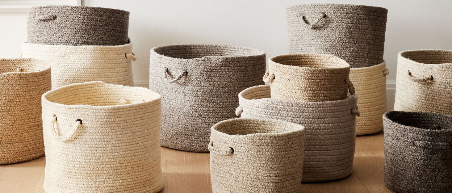 KALLAX Pink Storage Bins Basket for Organizing, Girl Gift