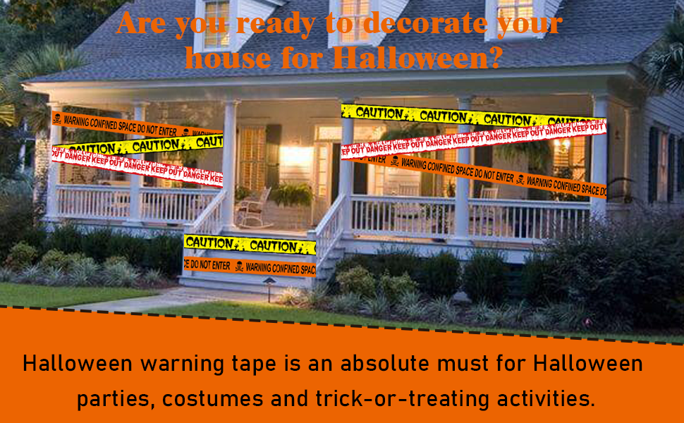 Halloween Caution Tape - Image 8