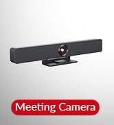AV Access Conference Room Camera System 120° FOV 4K Webcam with Auto Framing, Presenter/Speaker T...