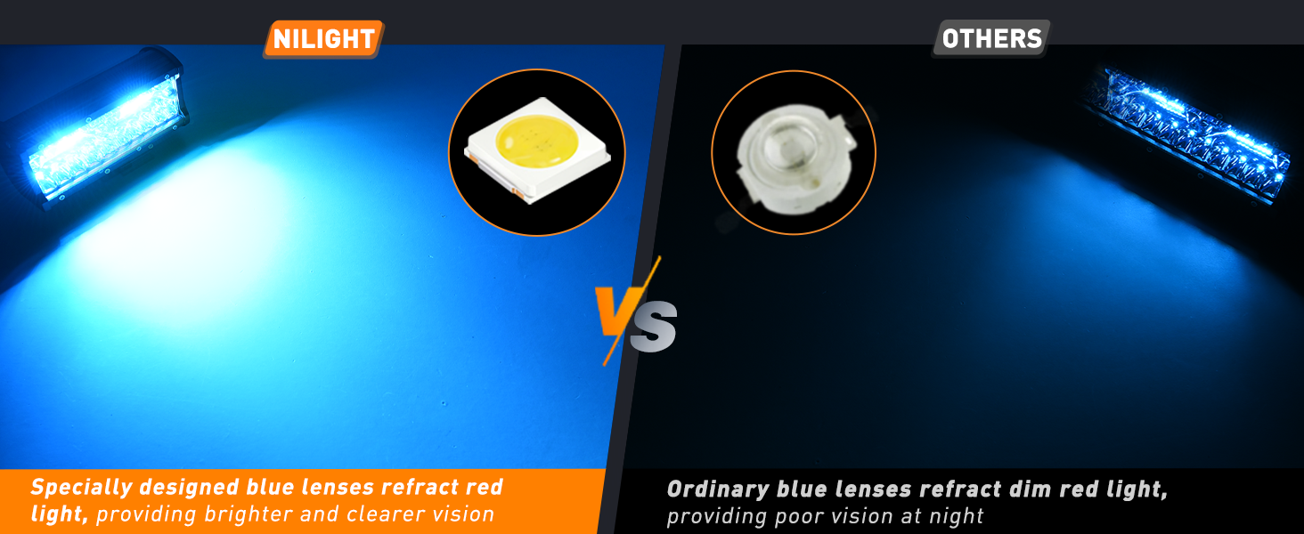 blue light pods Hunting Lights led fog lights for trucks led spot lights