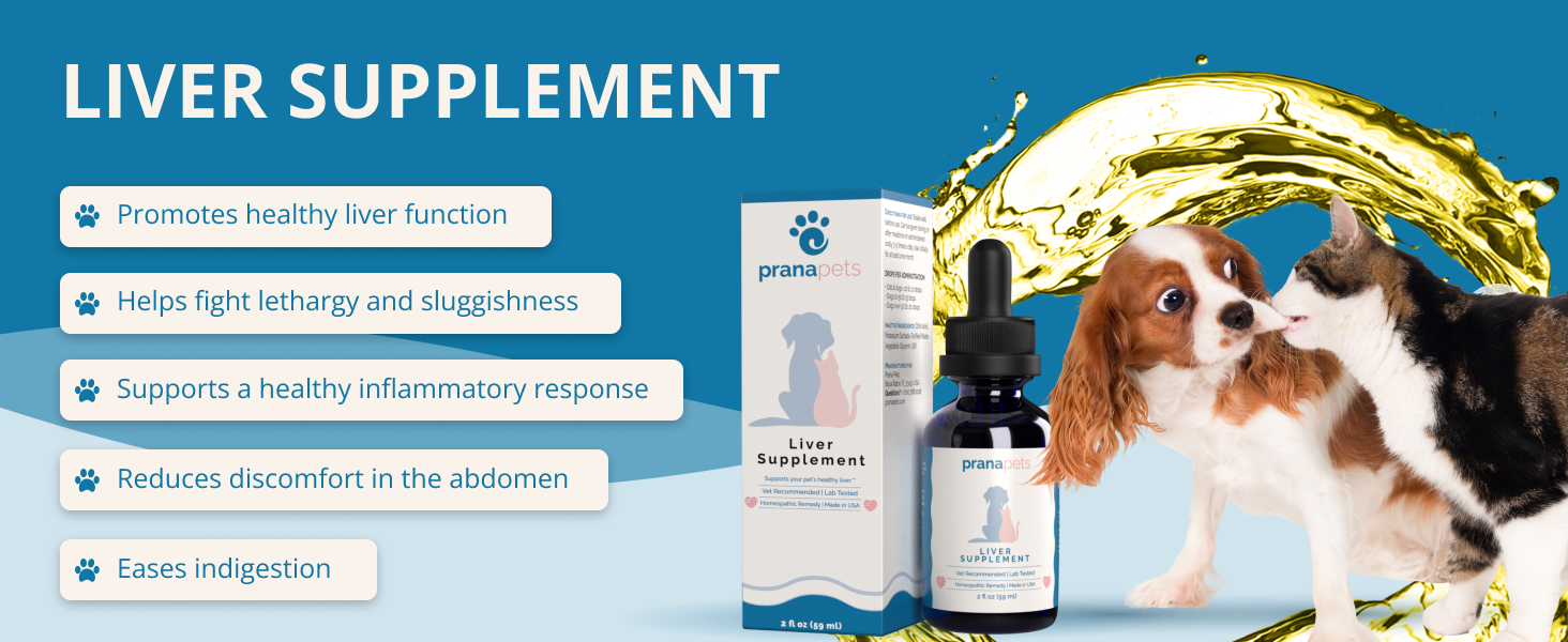 prana pets liver supplement liver support for dogs and cats with liver disfunction