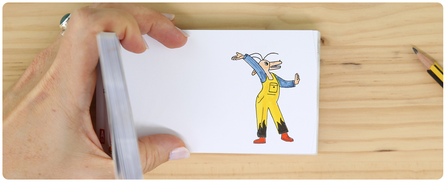 Flipboku Coloring & Animation Flipbook 6 Funky