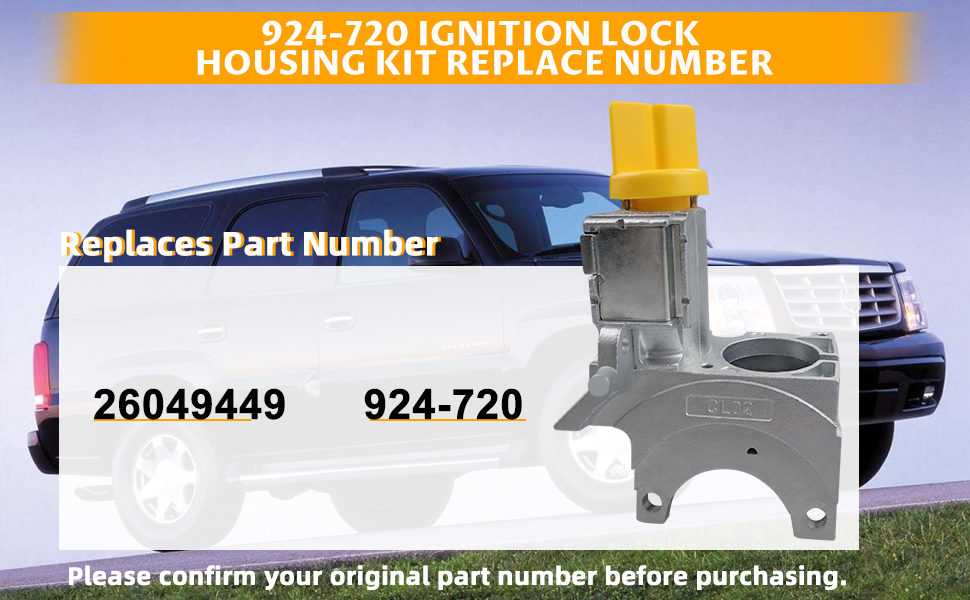 924-720 ignition lock cylinder housing