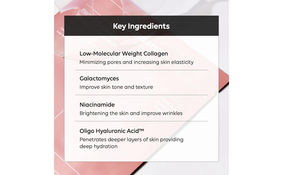 key ingredients