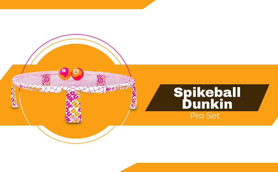 Spikeball Dunkin' Color 7Inch Rebound Indoor/Outdoor
