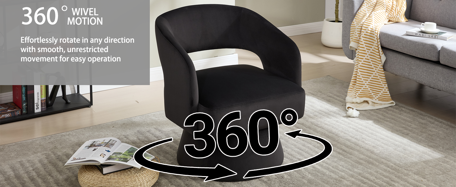 360 Degree Swivel Accent Chair