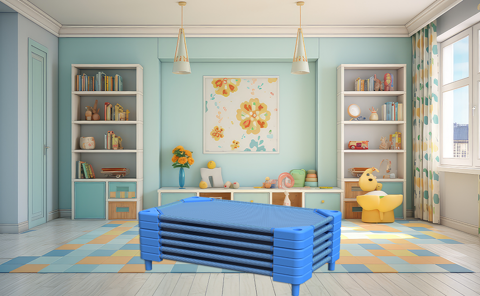 Daycare Cots,Cots for Daycare Kids,Preschool Stackable Cots Dollar,Nap