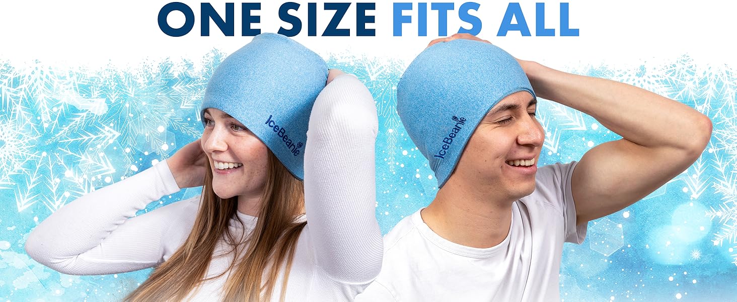 IceBeanie Migraine Headache Relief Cap 2.0 As Seen on