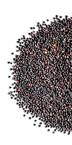 organic black quinoa by food to live