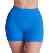AVGO Gym Shorts Women 4.5 Inches - V Shaped High Waisted ButtLifting Tummy Control Workout Booty...