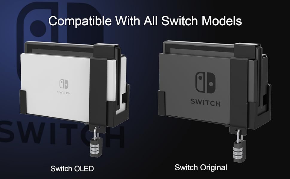 Amazon.com: Monzlteck Anti Theft Wall Mount for Nintend