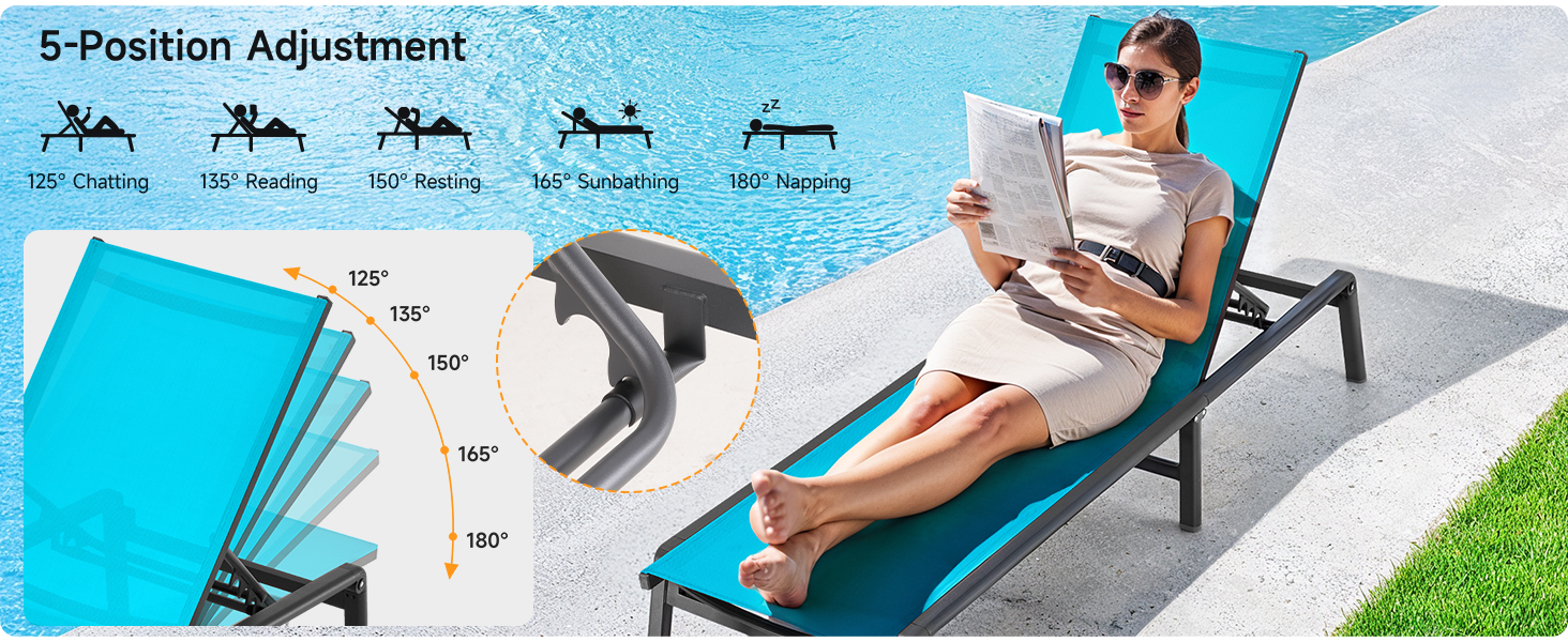 pool lounge chairs