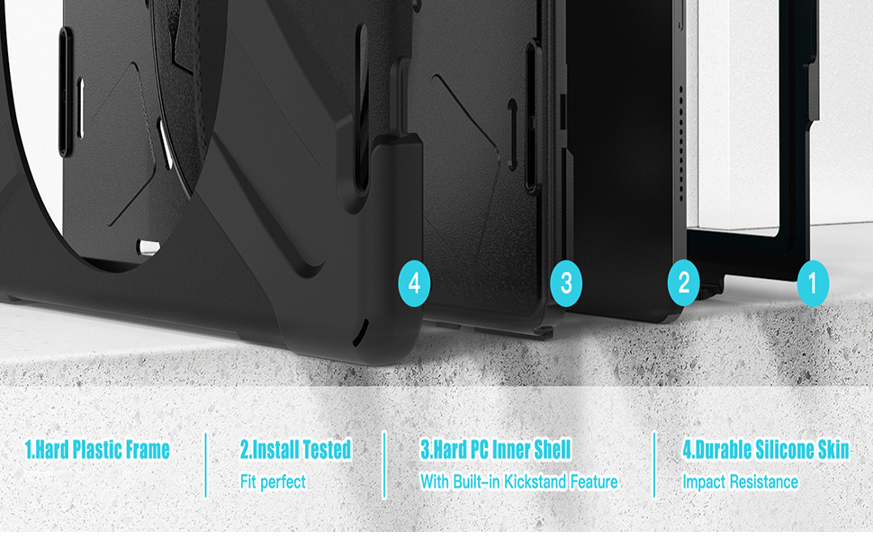 Honor PAD X8 10.1 inch Hybrid Case Cover