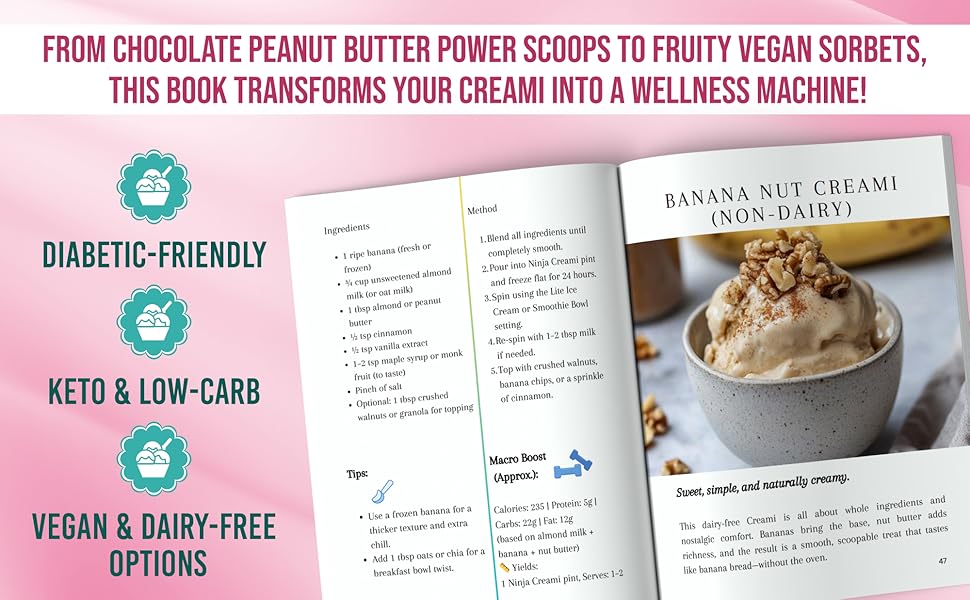 healthy ninja creami high protein cookbook