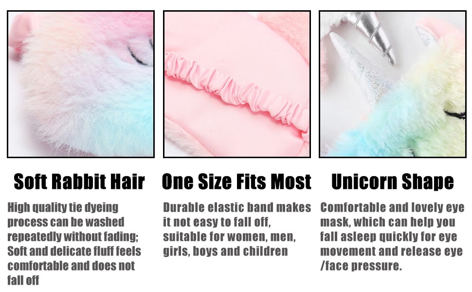 Unicorn sleep eye mask