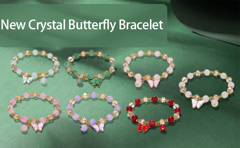 Crystal Butterfly bracelet