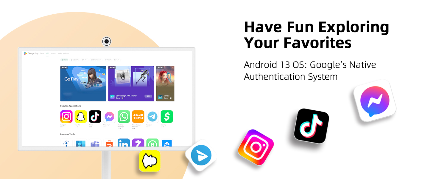 Access to Various Apps
