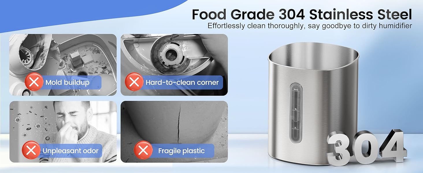 stainless steel humidifier