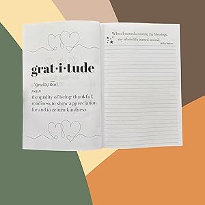 Guided Journal with inspirational quotes