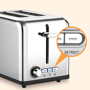 2 Slice Toaster Stainless Steel-5