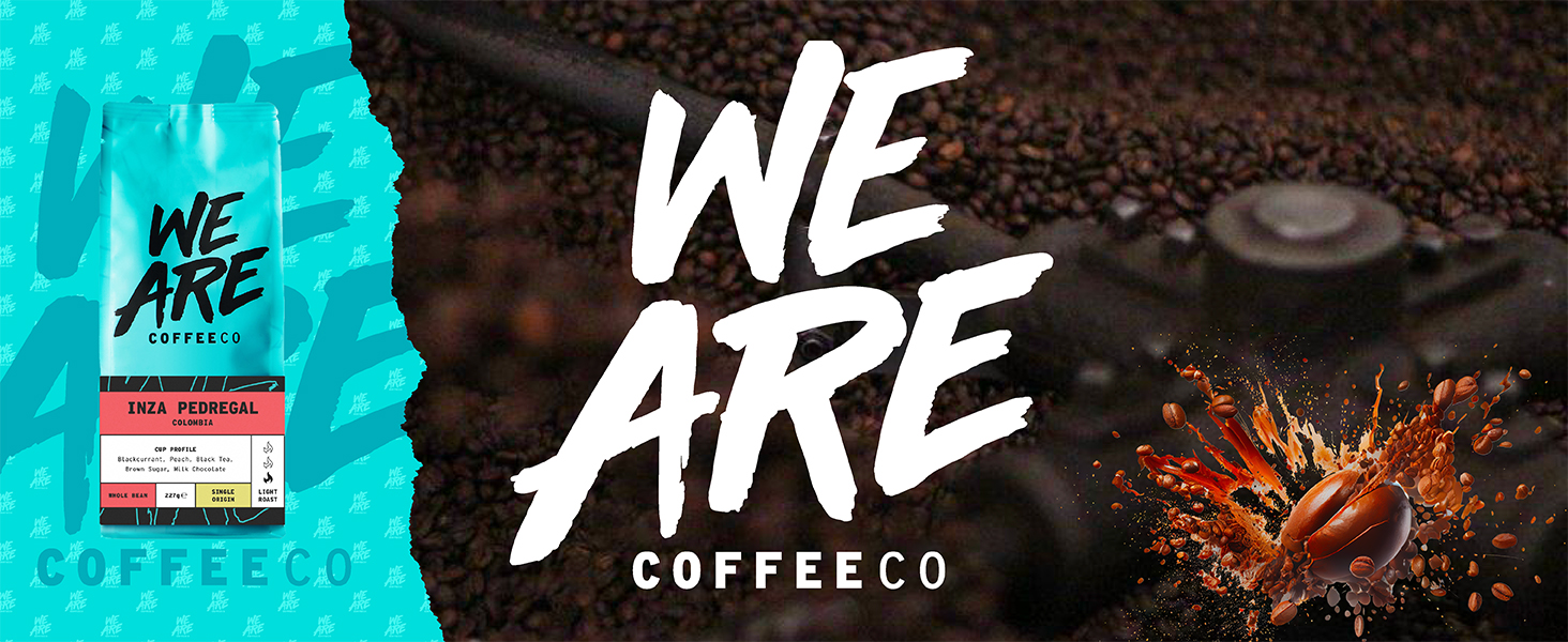 Colombian Coffee Beans, Chocolate & Fruits Notes 100% Arabica Light Roast We Are Coffee Co