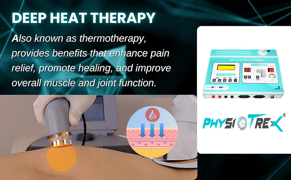 Physiotrex combo 5 in 1 physiotherapy machine