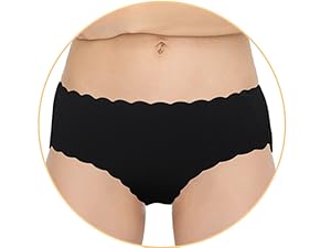 Damen Slips Nahtlos Unterwäsche Bikinis Taillenslips Seamless