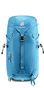 Trail 18 hikinig pack blue front view