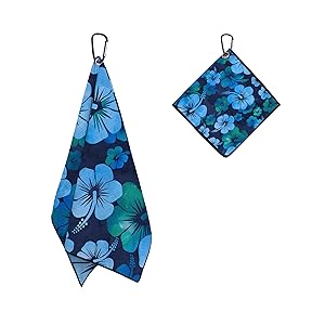 1 Large Towels and 1 Golf Ball Towel