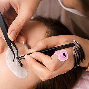 glue rings for eyelash extensions