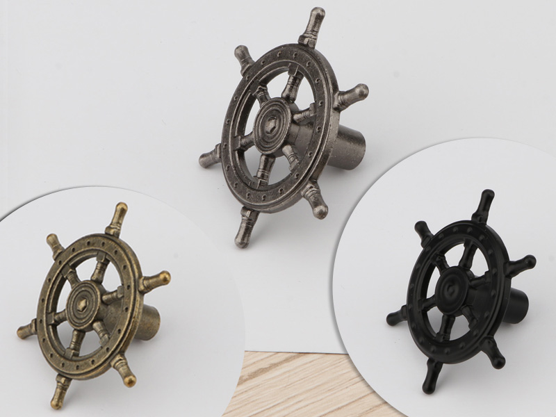 Brosay Ship Rudder Knobs Nautical Wheel Drawer Pulls Beach