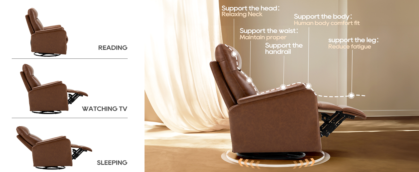 swivel rocker recliner