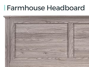 bed frame with headboard