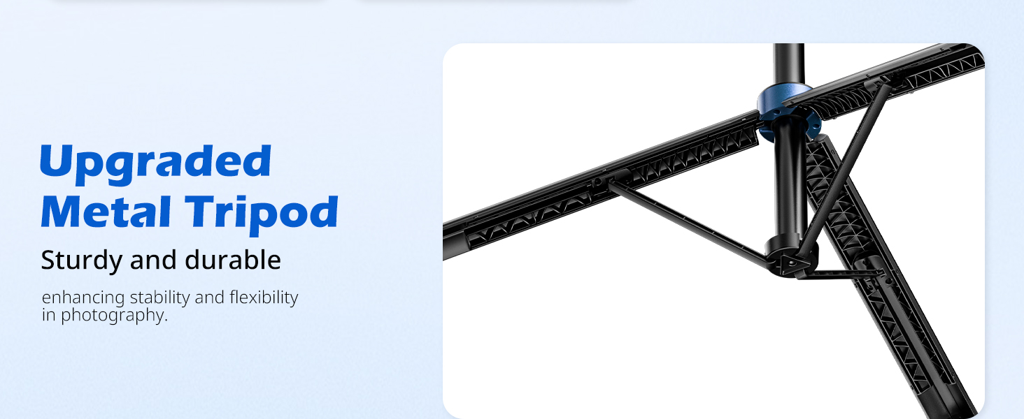 Metal tripod