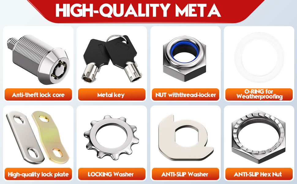 Tubular Cam Lock,RV Storage Locks,Rv Locks for Storage Door