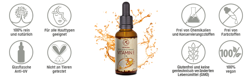 Vitamin E Öl 30ml Jasön Tocopherol Vitamin-E-Öl 100%