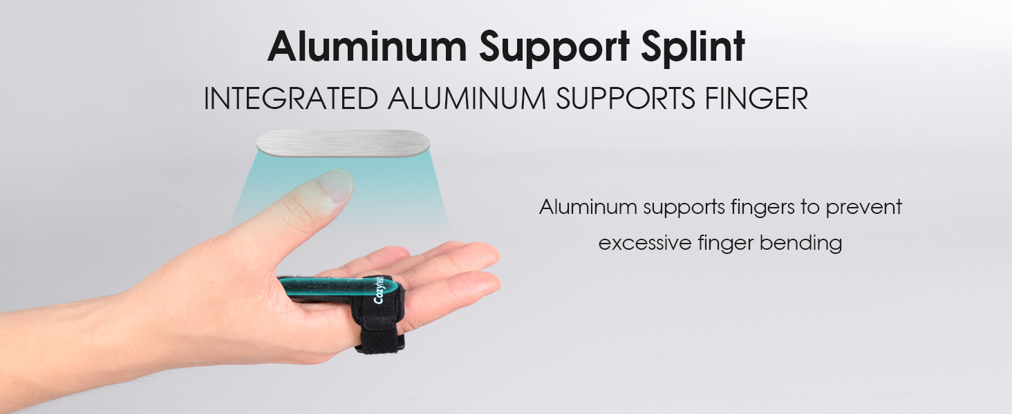 INTEGRATED ALUMINUM SUPPORTS FINGER