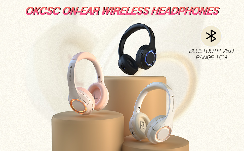 OKCSC GAME HEADPHONE ON EAR HEADPHONE IN EAR HEADPHONE WIRELESS HEADPHONE BLUETOOTH HEADPHONES