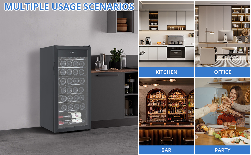 TacleeKii Wine Cooler - Feature Display