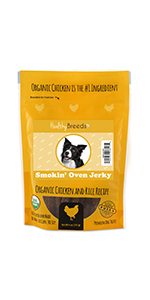 Border Collie Chicken and Rice Recipe Jerky Dog Treats 